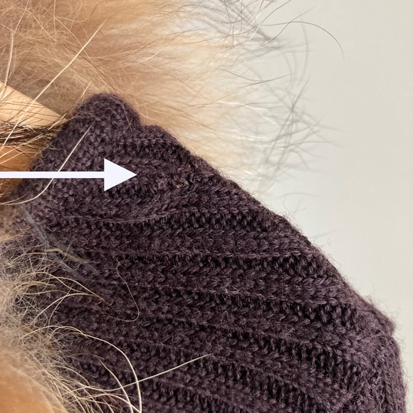 New Lord & Taylor Identity merino wool fur sweater - Picture 4 of 8